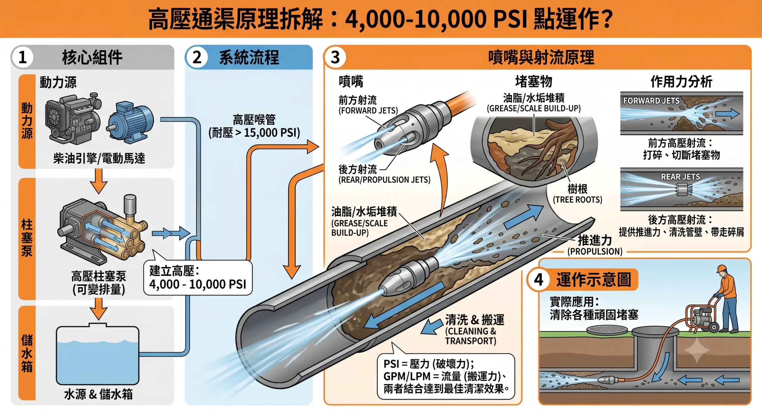 通渠24-高壓通渠機-2026原理拆解-香港